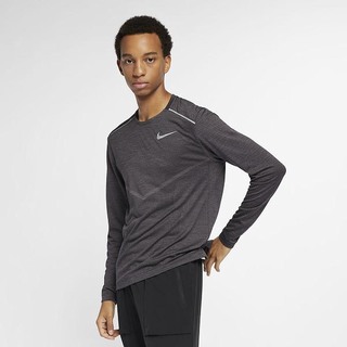 Top Nike TechKnit Ultra Maneca Lunga Running Barbati Negrii Albastri | FIKJ-38751